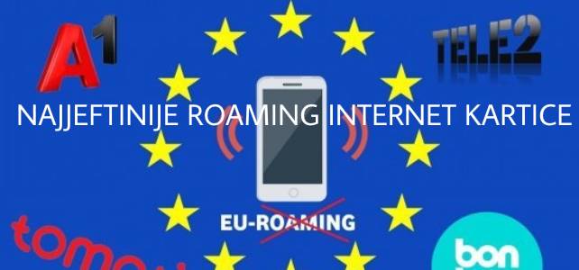 Najjeftinije internet roaming kartice!
